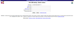 Desktop Screenshot of knihovna.gjak.cz